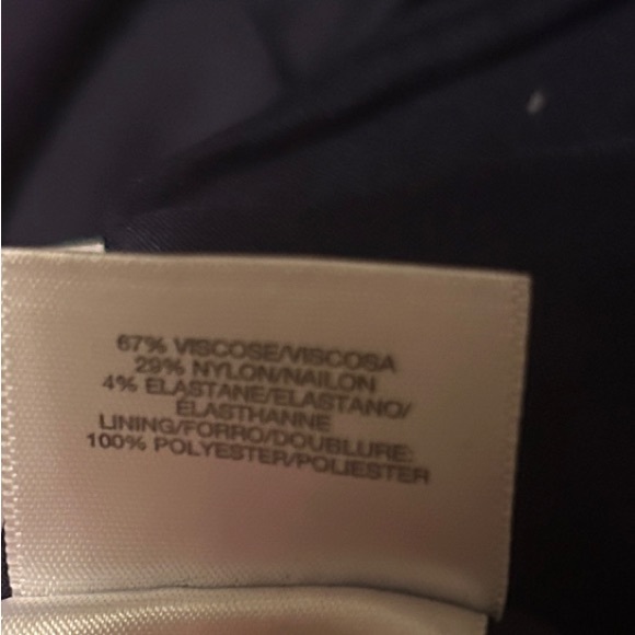 💙Anne Klein Navy Double-Breasted Blazer w/Pockets and Decorative Silver Buttons - Picture 17 of 17